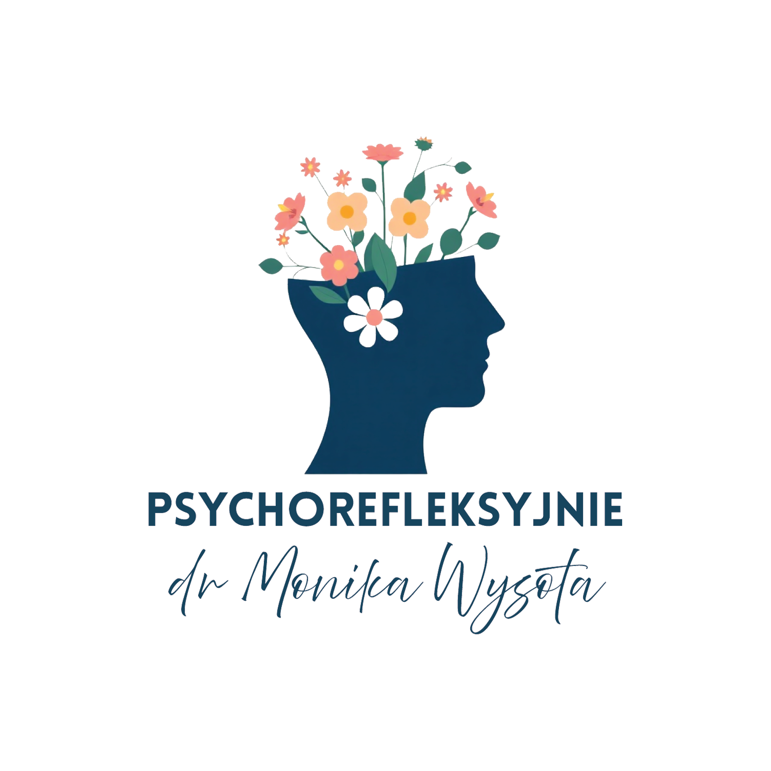 cmyk psychorefleksyjnie logo kółko białe